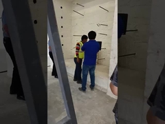 เตาอบตั้ง วัสดุก่อสร้าง การทดสอบความทนทานต่อไฟ