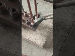 เครื่องเชื่อมท่อทองแดงพกพา เครื่องทําความร้อนด้วยอุณหภูมิ 25KW 50A