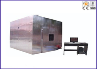 อุปกรณ์ทดสอบสายแนวนอนเครื่องทดสอบความหนาแน่นของควันไฟไหม้แบบบีบ BS 6853 IEC 61034