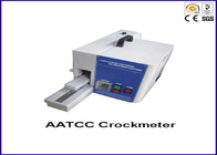 ผ้าฝ้าย / ผ้าขนสัตว์ทดสอบอุปกรณ์อิเล็กทรอนิกส์ Crockmeter Rubbing Fastness Tester