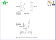 30 ~ 65cm เก้าอี้สำนักงานเฟอร์นิเจอร์ Front Edge เครื่องทดสอบแรงดึงไฟฟ้า BIFMA X5.1