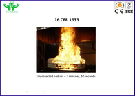 CFR1633 อุปกรณ์ทดสอบความไวไฟของที่นอนสำหรับเปลวไฟแบบเปิด