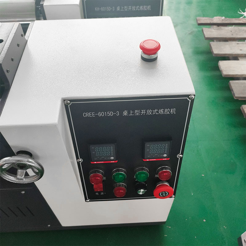 Open Type Two Roll Mill Machine Lab Digital Display สำหรับการทดสอบยาง