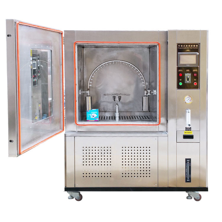 ± 0.5 °C ความเท่าเทียมของอุณหภูมิและ 50mm ระยะห่างของหลุมสเปรย์น้ําในห้องทดสอบ IP