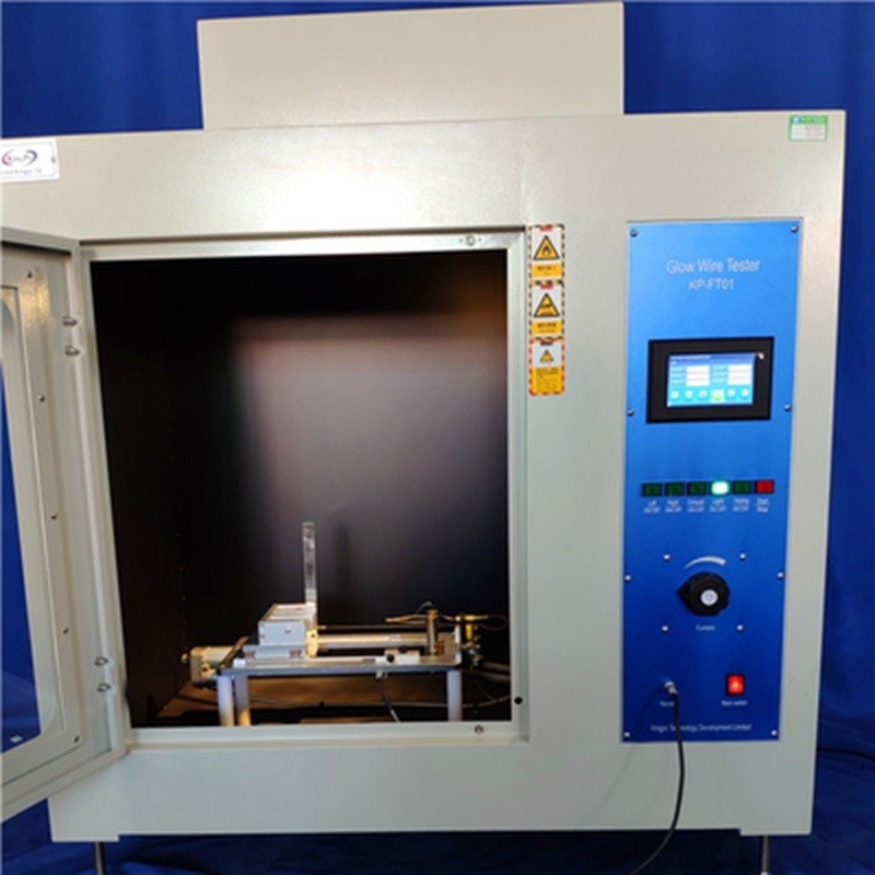 1อุปกรณ์การทดสอบสายไฟสว่างด้วยเทอร์โมคอปเปอร์ IEC 60695-2-10 เครื่องทดสอบสายไฟสว่าง