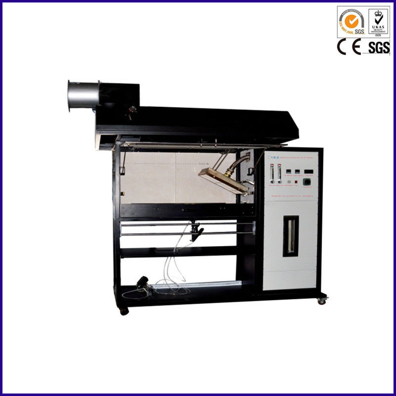 เครื่องทดสอบฟลักซ์ความร้อนแบบแผ่รังสีสำหรับพื้นพร้อมอุปกรณ์ทดสอบการติดไฟด้วยแผงรังสี ISO9239 สำหรับช่วงการวัดฟลักซ์ความร้อน (0-15) Kw/m2 และข้อผิดพลาดอุณหภูมิแบล็กบอดี ±5℃