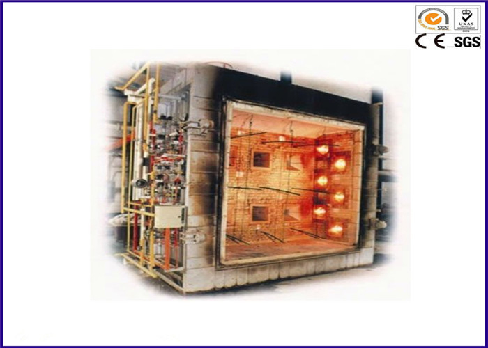 เครื่องทดสอบความต้านทานความร้อนด้วยไฟแนวตั้งขนาดใหญ่สำหรับผลิตภัณฑ์ก่อสร้าง