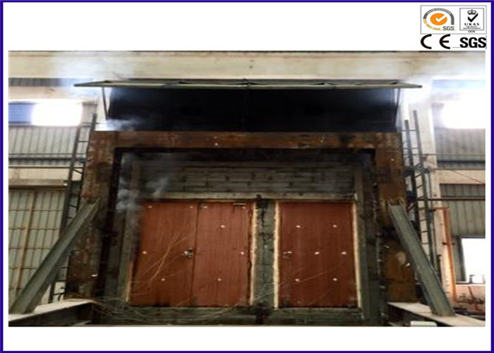 เครื่องทดสอบความทนทานต่อไฟไหม้ในแนวตั้งแบบเต็มรูปแบบสำหรับผลิตภัณฑ์ก่อสร้าง