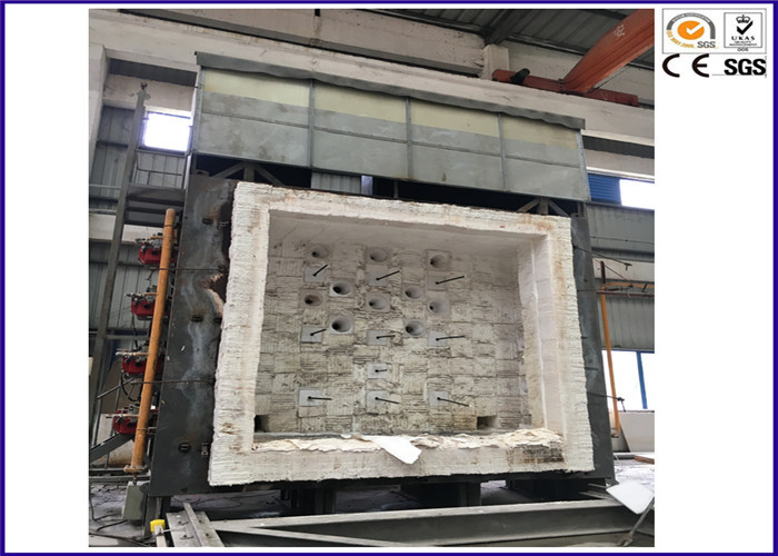 เครื่องทดสอบความทนทานต่อไฟไหม้ในแนวตั้งแบบเต็มรูปแบบสำหรับผลิตภัณฑ์ก่อสร้าง