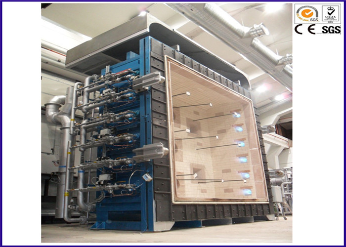 เครื่องทดสอบความทนทานต่อไฟไหม้ในแนวตั้งแบบเต็มรูปแบบสำหรับผลิตภัณฑ์ก่อสร้าง