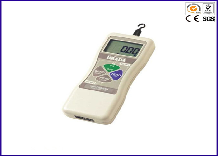 DS2 Imada Digital Force Gauge, เครื่องวัดแรงดึงดึงพร้อมหน้าจอ LCD ขนาดใหญ่