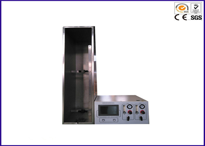 Flame Propagation เครื่องทดสอบความไวไฟในแนวตั้งสำหรับสายเดี่ยว IEC 60332 En 50086
