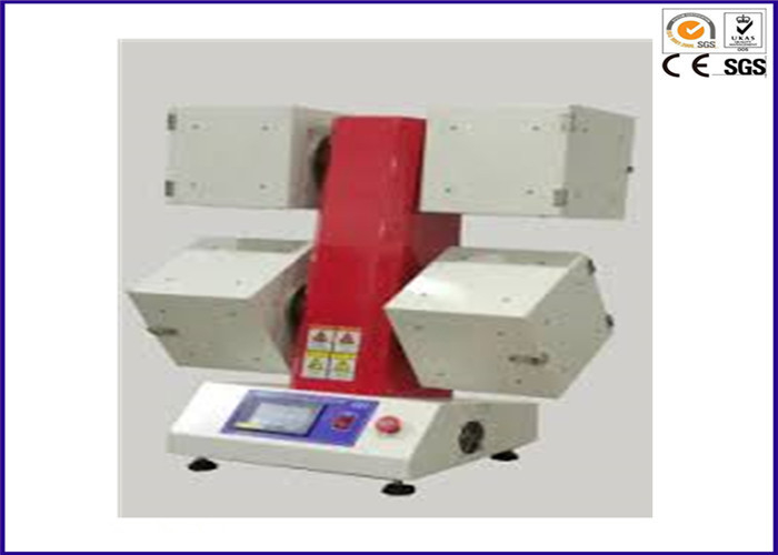 ICI Mace Pilling Tester 2 หรือ 4 หัวอุปกรณ์ทดสอบสิ่งทอความเร็ว 60RPM