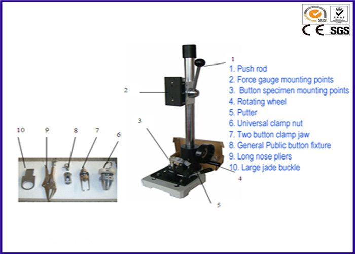 อุปกรณ์ทดสอบแรงดึงของปุ่มดึง Snap Pull Tester พร้อมเครื่องวัดแรงกด FB-50k