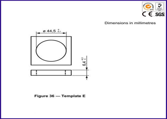 ถ้วยเหล็กขนาดเล็กสแตนเลสและถ้วยดูดแม่แบบการทดสอบ E 16CFR 1510 ASTM F963