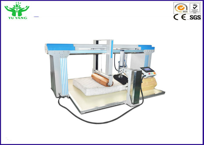 ความทนทานเครื่องทดสอบเฟอร์นิเจอร์ครบวงจรสำหรับพื้นผิวของที่นอน 90 ± 5mm / min
