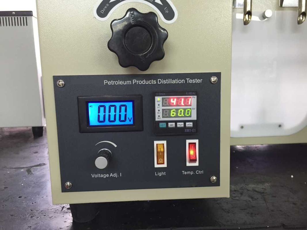 ASTM D86 คู่มือการใช้เครื่องกลั่นน้ำมันเครื่องอุปกรณ์ทดสอบน้ำมันเบนซิน