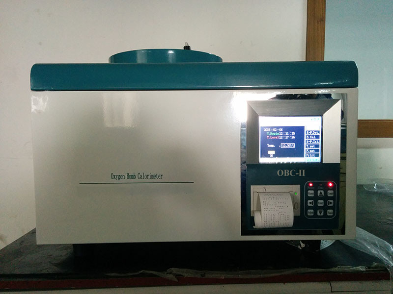 ค่าความร้อนน้ำมัน Calorific ความร้อนระเบิดออกซิเจน Calorimeter สำหรับการรับประกันถ่านหิน 1 ปี