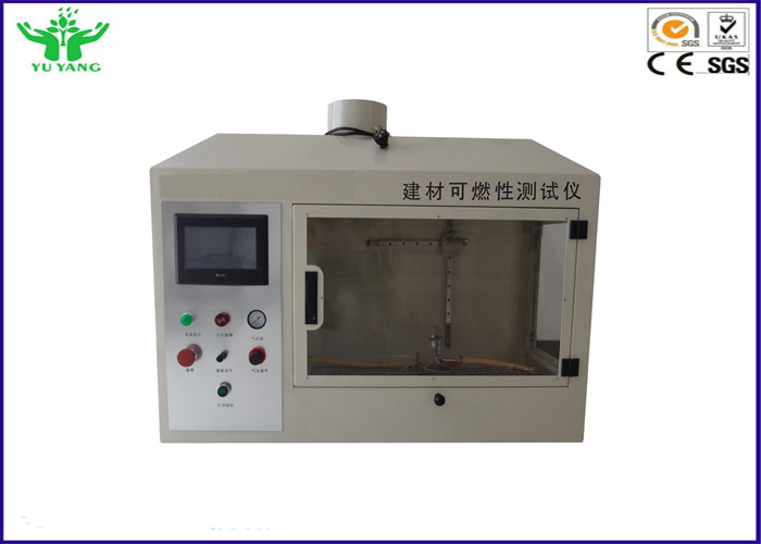 เครื่องทดสอบความสามารถในการกันเพลิงไหม้ชนิด Single Iso 11925-2 Standard