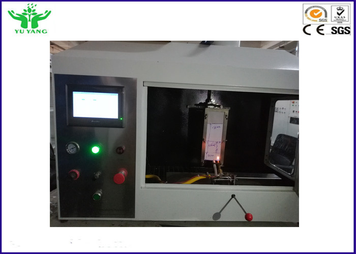 เครื่องทดสอบความสามารถในการกันเพลิงไหม้ชนิด Single Iso 11925-2 Standard