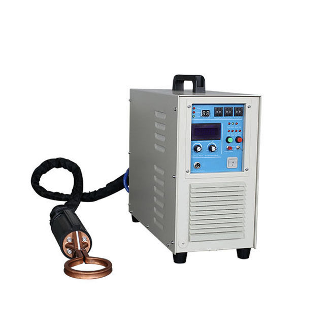 เครื่องทำความร้อนเหนี่ยวนำความถี่สูงแบบพกพา 80KW เครื่องหมุนร้อนอัตโนมัติ เครื่องปิดผนึกขวดเหนี่ยวนำ เส้นผ่านศูนย์กลางฝา 20-80 มม.