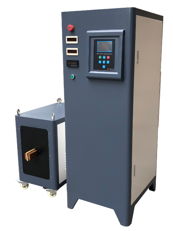 เครื่องทำความร้อนแบบเหนี่ยวนำไฟฟ้า 120 KW สำหรับเตาหลอมขึ้นรูปสำหรับส่วนประกอบหลักในการขึ้นรูปค้อนน็อต