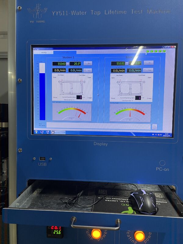 EN817 เครื่องทดสอบวงจรชีวิตของตู้ดิบที่ควบคุมด้วยคอมพิวเตอร์ที่มีความเร็วปรับได้ (0-15 / นาที) และโครงสร้างจากสแตนเลส