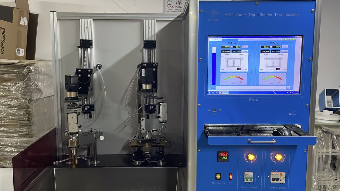 EN817 เครื่องทดสอบวงจรชีวิตของตู้ดิบที่ควบคุมด้วยคอมพิวเตอร์ที่มีความเร็วปรับได้ (0-15 / นาที) และโครงสร้างจากสแตนเลส