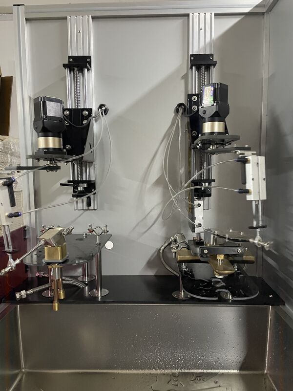 EN817 เครื่องทดสอบวงจรชีวิตของตู้ดิบที่ควบคุมด้วยคอมพิวเตอร์ที่มีความเร็วปรับได้ (0-15 / นาที) และโครงสร้างจากสแตนเลส