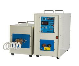 เครื่องทําความร้อนด้วยอินดูชั่นความถี่สูง 25KW ด้วยผลิต 200-1200A และความเย็น 0.06-0.12Mpa สําหรับชุดทดสอบไฟฟ้า