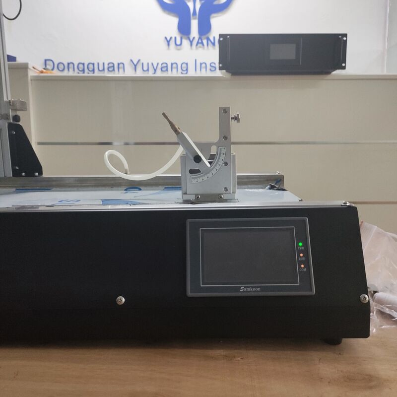ISO 6941 ISO 6940 เครื่องทดสอบความทนไฟของผ้าสําหรับการทดสอบผ้าและผ้า