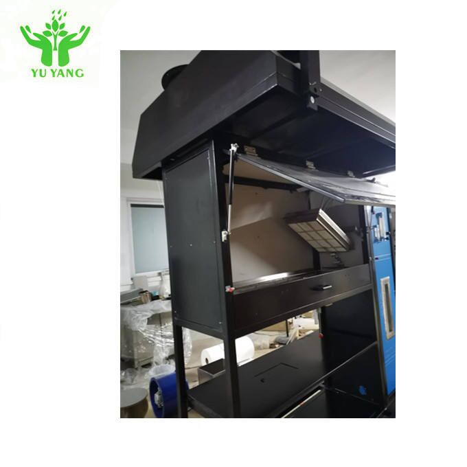 อุปกรณ์การทดสอบความร้อนระบายแสงพื้นที่ตรงกับ ISO 9239-1 ASTM E 846 ด้วยความสูงเพลิงปรับได้ 60-120mm และการวัดความร้อนระบาย 0-15 Kw/m2