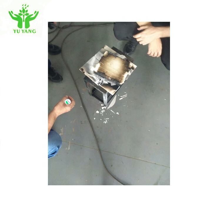 อุปกรณ์ทดสอบสารเคลือบกันไฟสแตนเลส เป็นไปตามมาตรฐาน ISO 834-1 พร้อมระบบเตือนอุณหภูมิ 180°C-220°C ±2°C