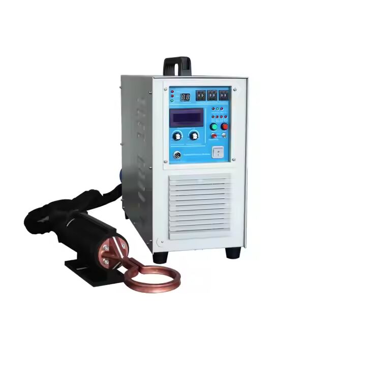 เครื่องทําความร้อนอินดูชันความถี่สูงอุตสาหกรรม 25kw สําหรับการทําความร้อนและการดึงโลหะ