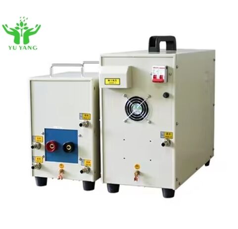 YUYANG PLC ควบคุมเครื่องทําความร้อน IGBT 25kW 380V สะอาดต่อสิ่งแวดล้อม ประสิทธิภาพสูง โลหะ Annealing quenching