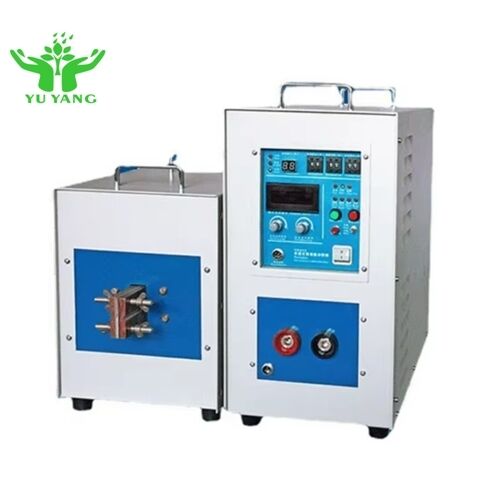 YUYANG PLC ควบคุมเครื่องทําความร้อน IGBT 25kW 380V สะอาดต่อสิ่งแวดล้อม ประสิทธิภาพสูง โลหะ Annealing quenching