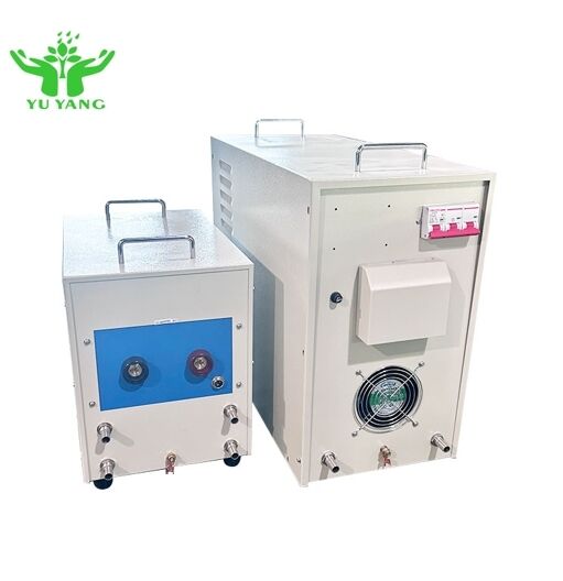 YUYANG PLC ควบคุมเครื่องทําความร้อน IGBT 25kW 380V สะอาดต่อสิ่งแวดล้อม ประสิทธิภาพสูง โลหะ Annealing quenching