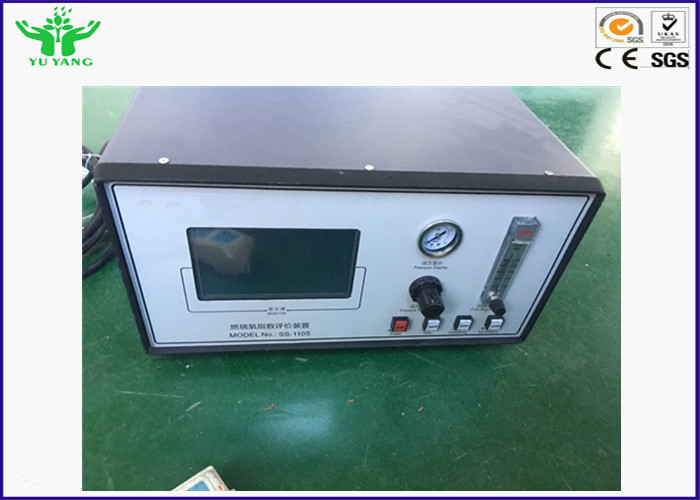 อุปกรณ์ทดสอบดัชนีออกซิเจนอุณหภูมิสูง ISO 4589-3 AC 220V 50 / 60Hz 2A