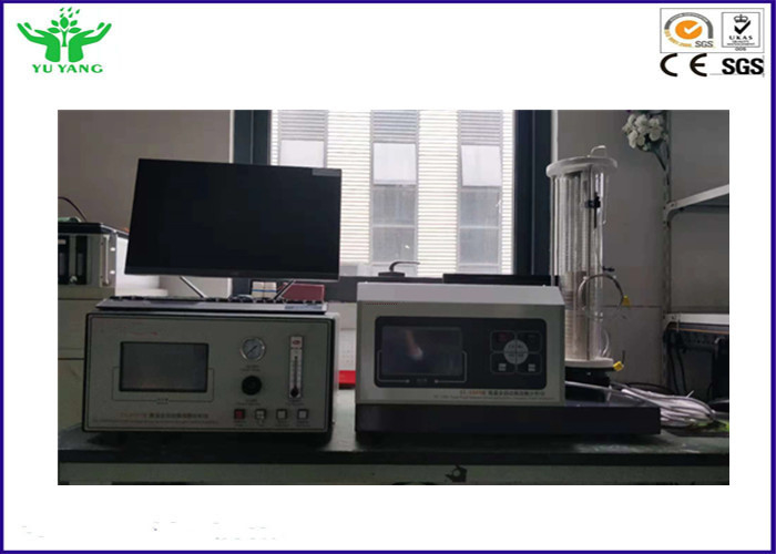 อุปกรณ์ทดสอบดัชนีออกซิเจนอุณหภูมิสูง ISO 4589-3 AC 220V 50 / 60Hz 2A