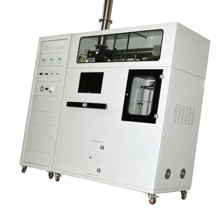 ISO 5660 เซนดาร์ด Cone Calorimeter เทสเตอร์ความเผาไหม้ด้วยความเข้มข้นของรังสี 100 kW/m2 และขนาดอิเล็กทรอนิกส์ความแม่นยําสูง