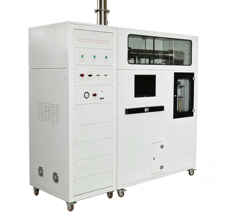ISO 5660 เซนดาร์ด Cone Calorimeter เทสเตอร์ความเผาไหม้ด้วยความเข้มข้นของรังสี 100 kW/m2 และขนาดอิเล็กทรอนิกส์ความแม่นยําสูง