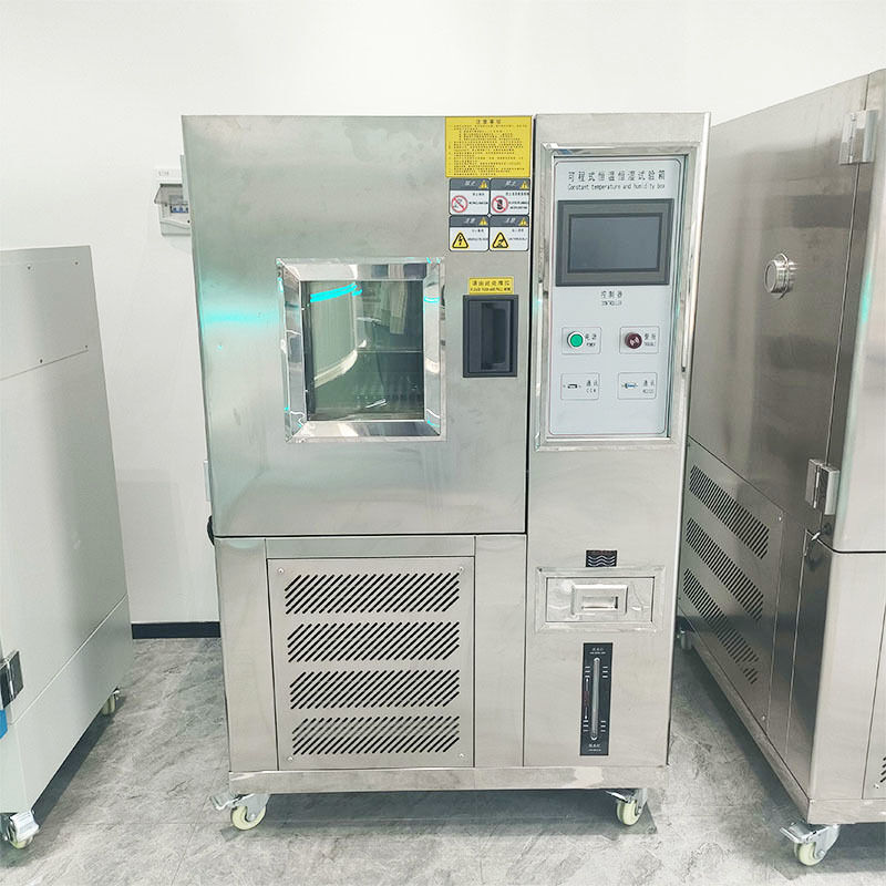 อัตราการทําความร้อนและทําความเย็นอย่างรวดเร็ว 800L โมเดลห้องทดสอบสภาวะอากาศสําหรับการทดสอบความแก่ที่อุณหภูมิและความชื้นคงที่