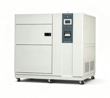 PID SSR Controlled Thermal Shock Chamber YYE-010 High And Low Temperature Alternating Impact Testing Machine