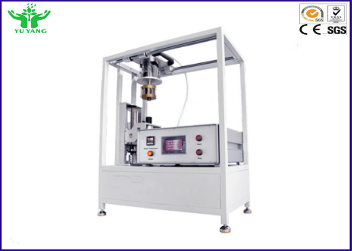 ติดต่อเครื่องทดสอบการถ่ายเทความร้อนสำหรับชุดป้องกันและวัสดุ 500 ℃ ISO 12127 / EN 702