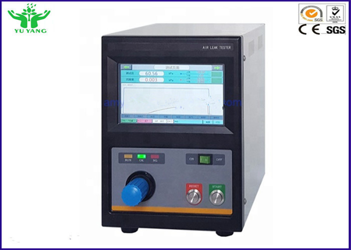 0.1 ~ 1999.0S ตรวจจับความดันสมดุลเครื่องทดสอบการรั่วไหลของอากาศ 0.1 Pa DC24V ± 5%
