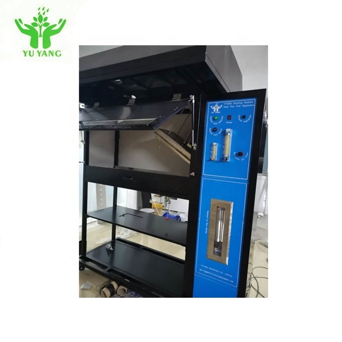 ASTM E648 การทดสอบสารหน่วงไฟ, อุปกรณ์ทดสอบไฟฟลักซ์ความร้อนแบบกระจายความร้อน 120 มม