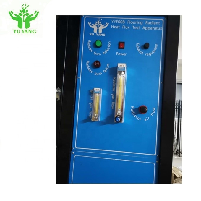 ASTM E648 การทดสอบสารหน่วงไฟ, อุปกรณ์ทดสอบไฟฟลักซ์ความร้อนแบบกระจายความร้อน 120 มม