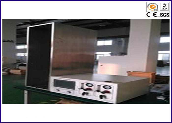 IEC 60331 เครื่องทดสอบความไวไฟของสายเคเบิลมาตรฐานสีพร้อมชุดควบคุมการไหลของมวล