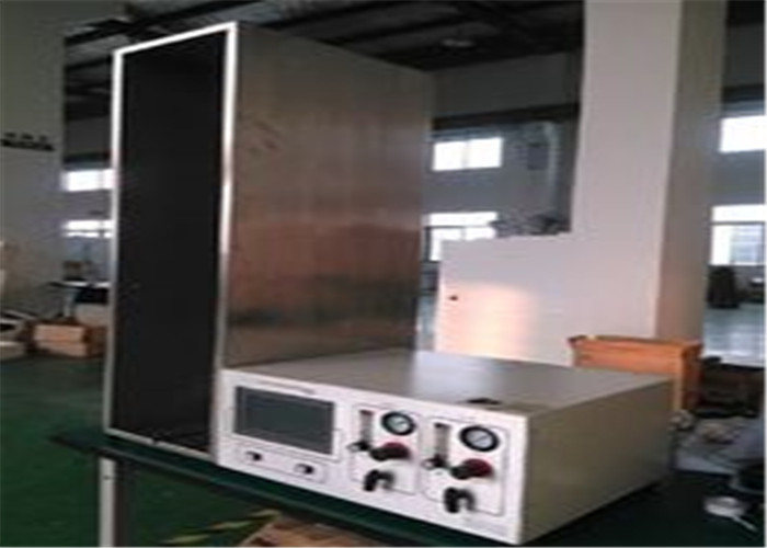 IEC 60331 เครื่องทดสอบความไวไฟของสายเคเบิลมาตรฐานสีพร้อมชุดควบคุมการไหลของมวล