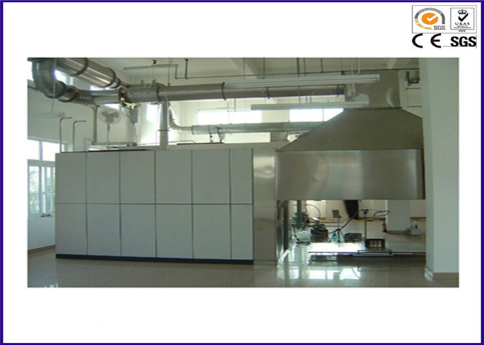0-5 องศา ISO9705 EN14390 เครื่องทดสอบไฟมุมสำหรับห้องวัสดุทนไฟ